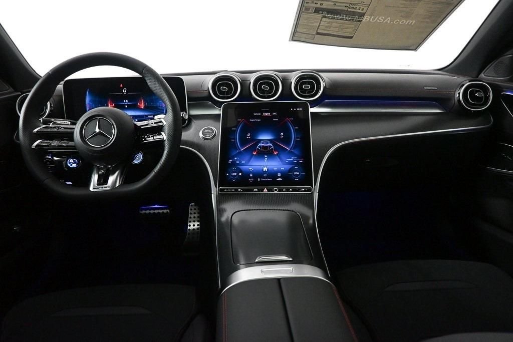 New 2025 Cirrus Silver Metallic Mercedes-Benz AMG® C 43 4MATIC® Sedan image 16
