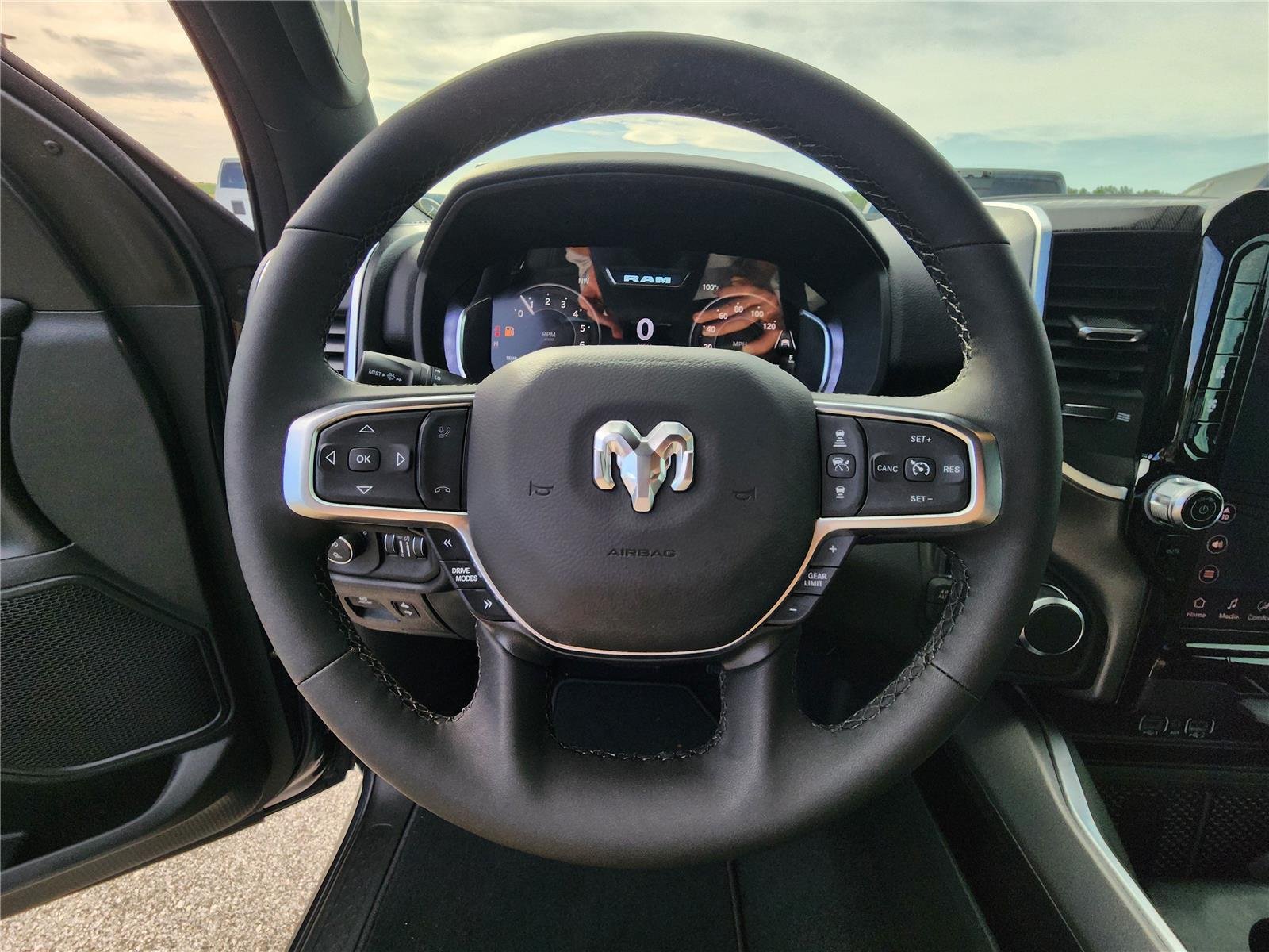 New 2026 Forged Blue Metallic Exterior Paint RAM Big Horn image 11