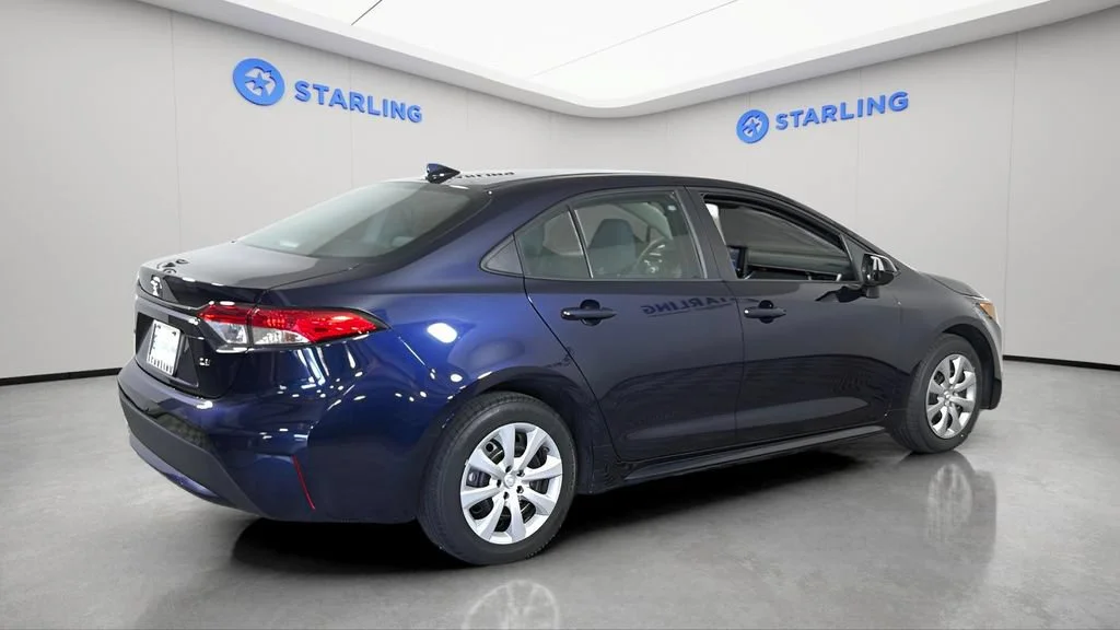 Used 2022 Blue Toyota LE image 9