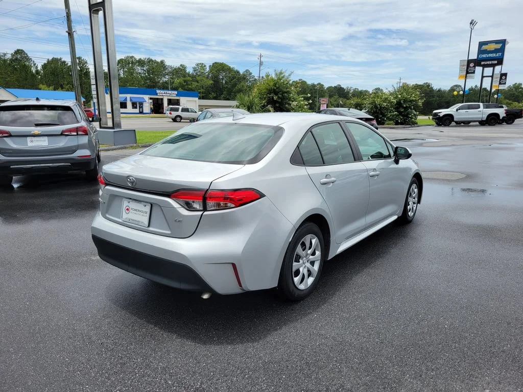 Used 2024 Silver Toyota LE image 5