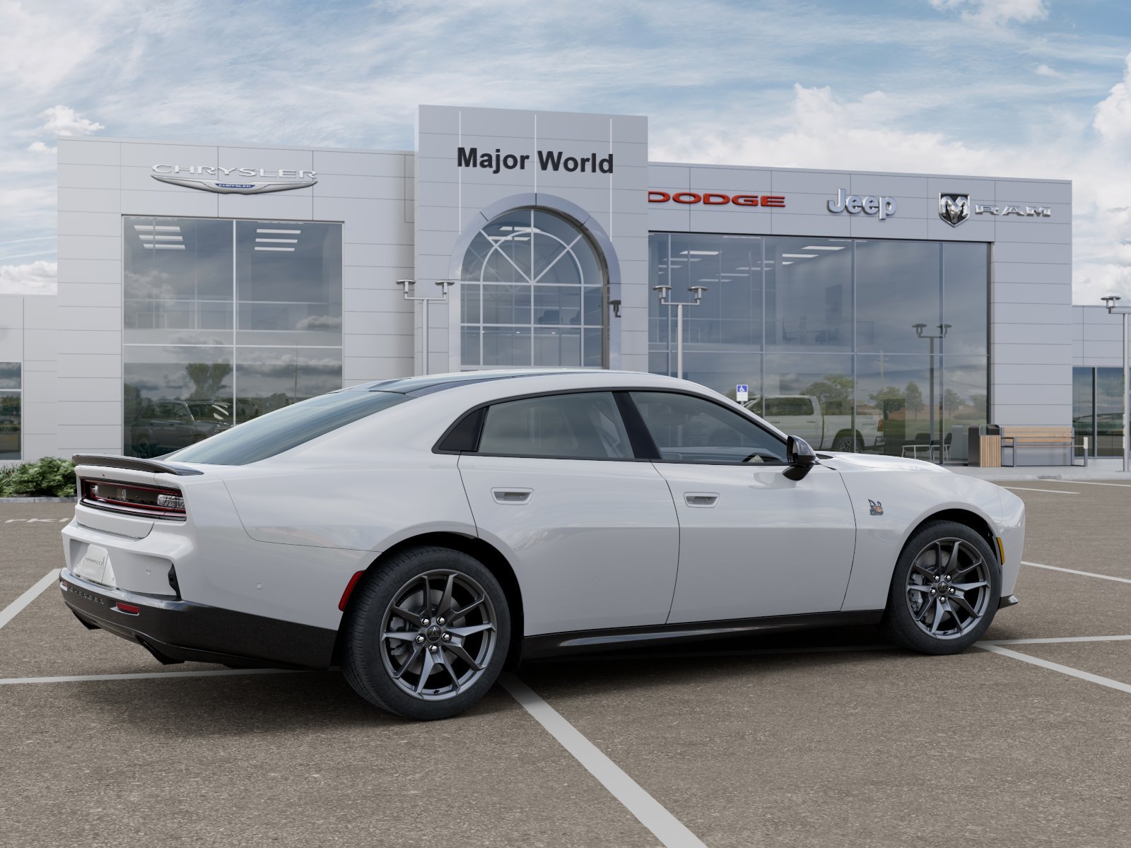 New 2026 White Knuckle Exterior Paint Dodge  image 4