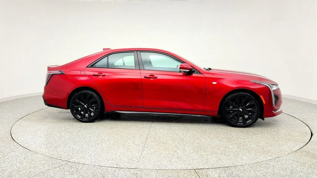 Used 2025 Radiant Red Tintcoat Cadillac 4dr Sedan Sport with 19