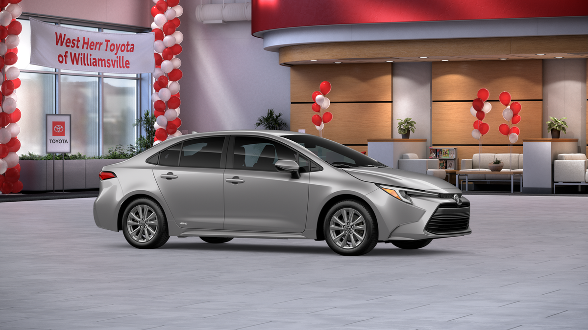Certified Used 2026 Classic Silver Metallic Toyota Hybrid LE image 38