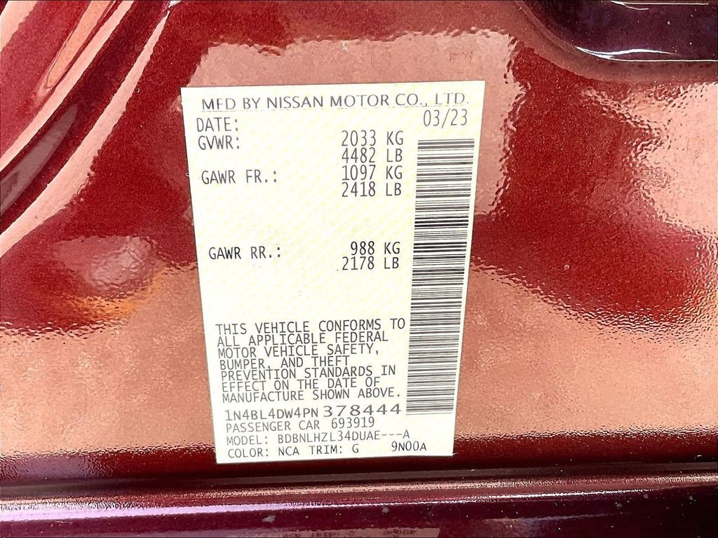 Used 2023 Garnet Pearl Metallic Nissan 2.5 SV image 32