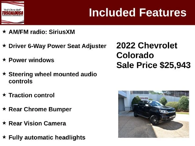 Used 2022 BLACK Chevrolet 4WD LT image 12