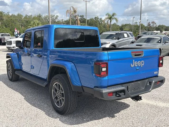 Used 2021 Blue Jeep Overland image 6