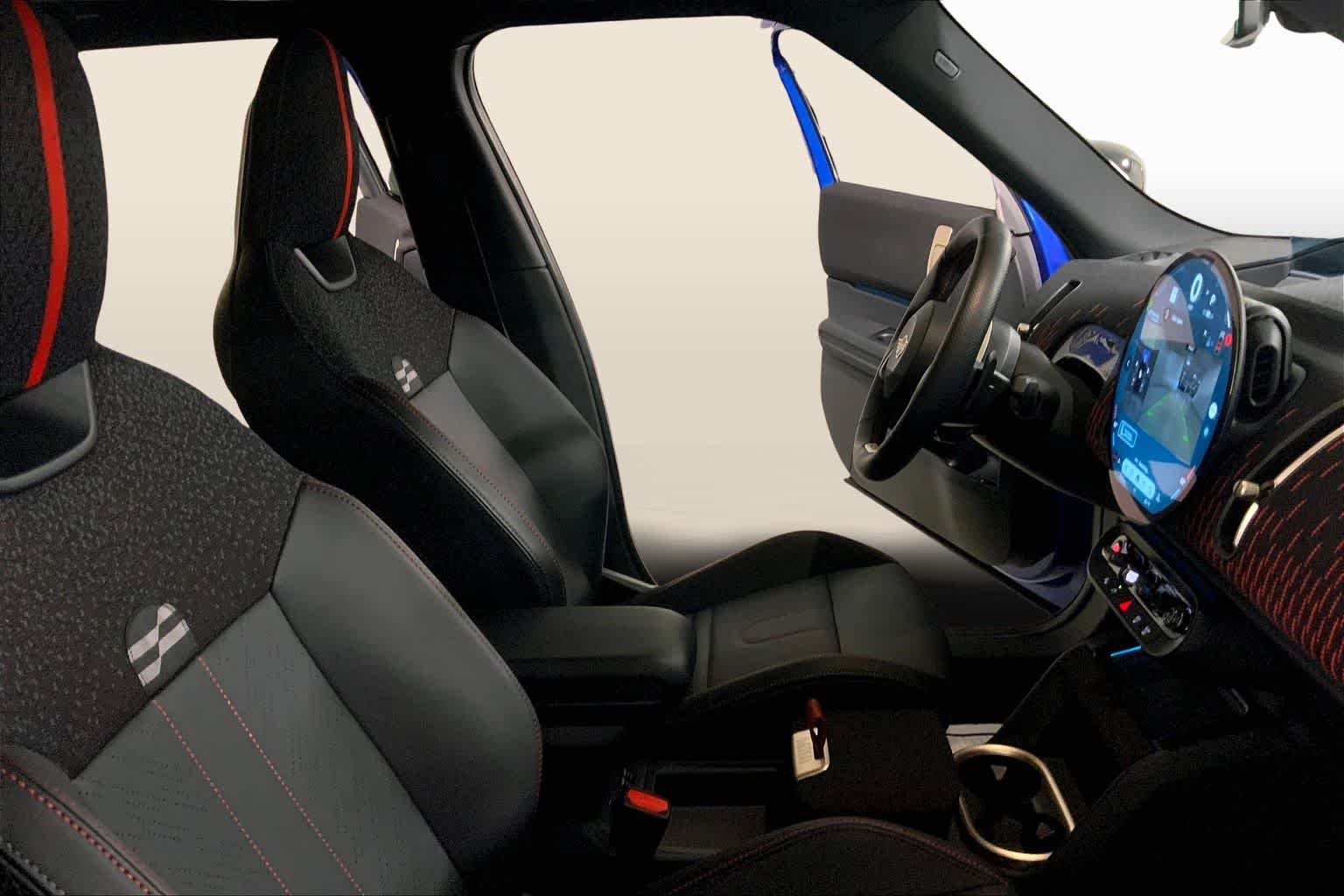 Certified Used 2025 Blazing Blue Metallic MINI John Cooper Works image 8