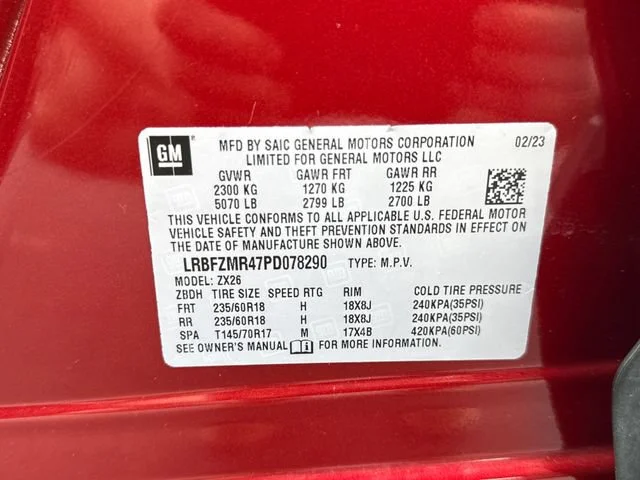 Used 2023 CINNABAR METALLIC Buick Preferred image 29