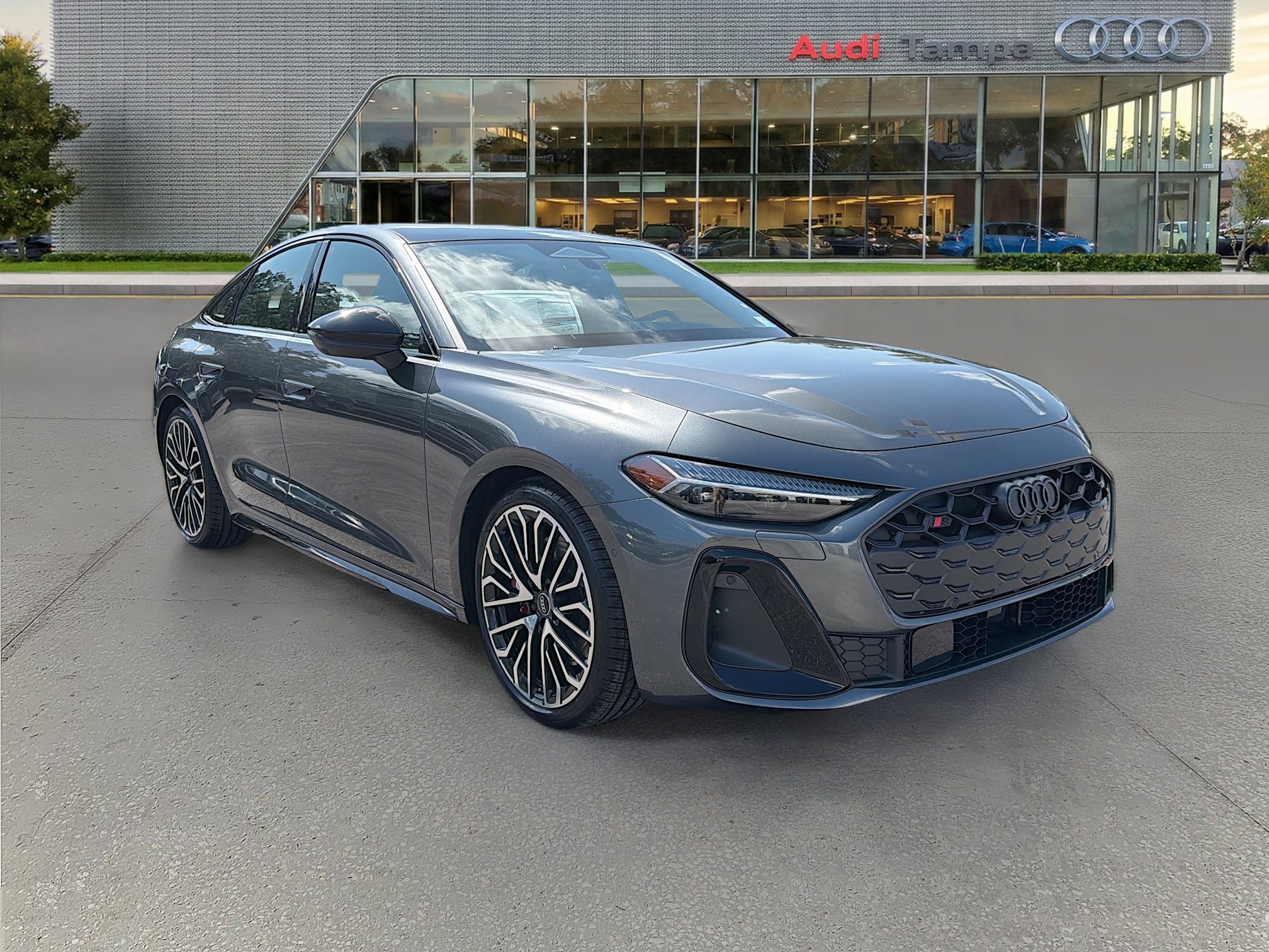 New 2026 Daytona Gray Metallic Audi Premium Plus image 1