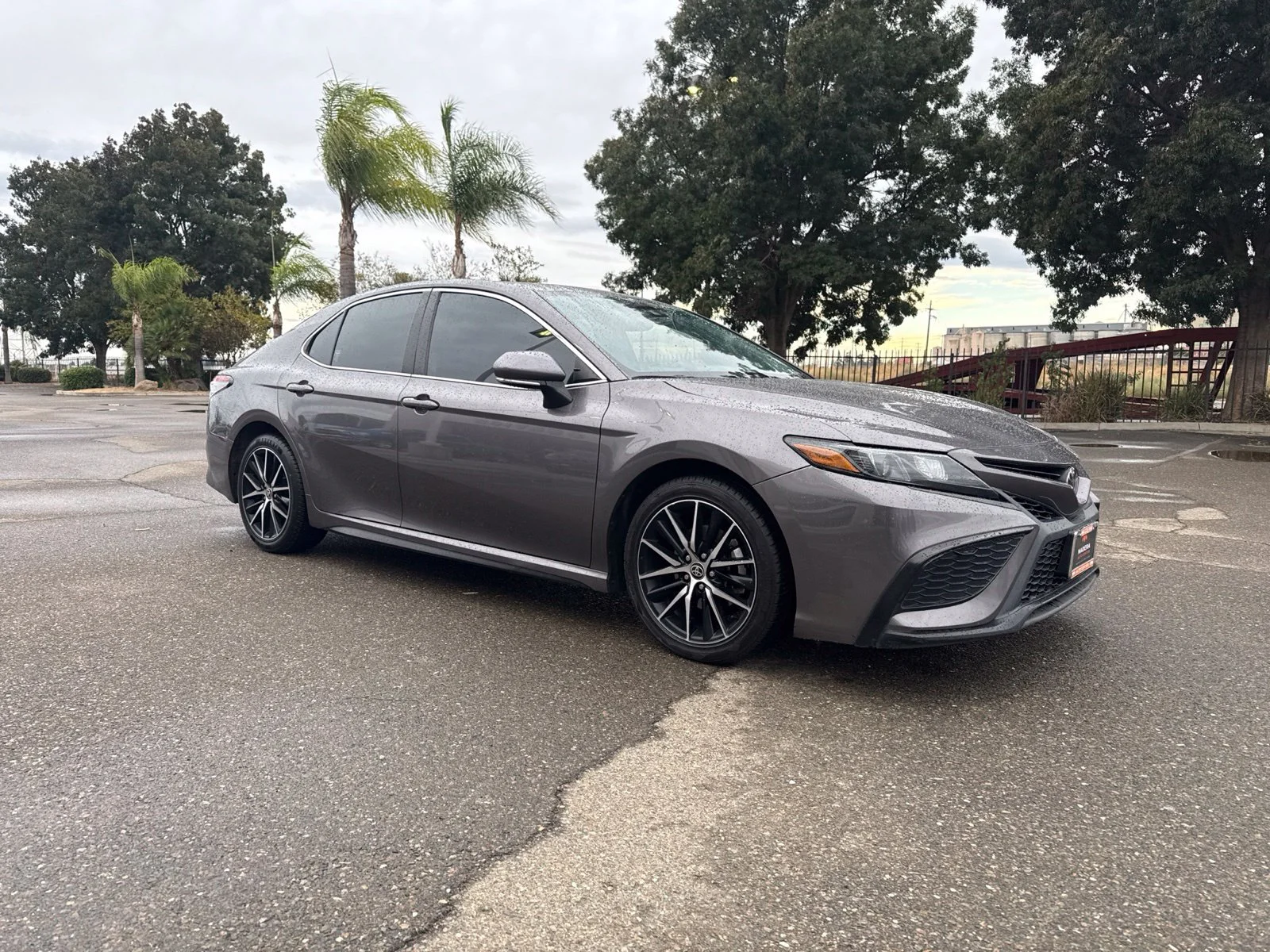 Used 2023 Gray Toyota SE image 1