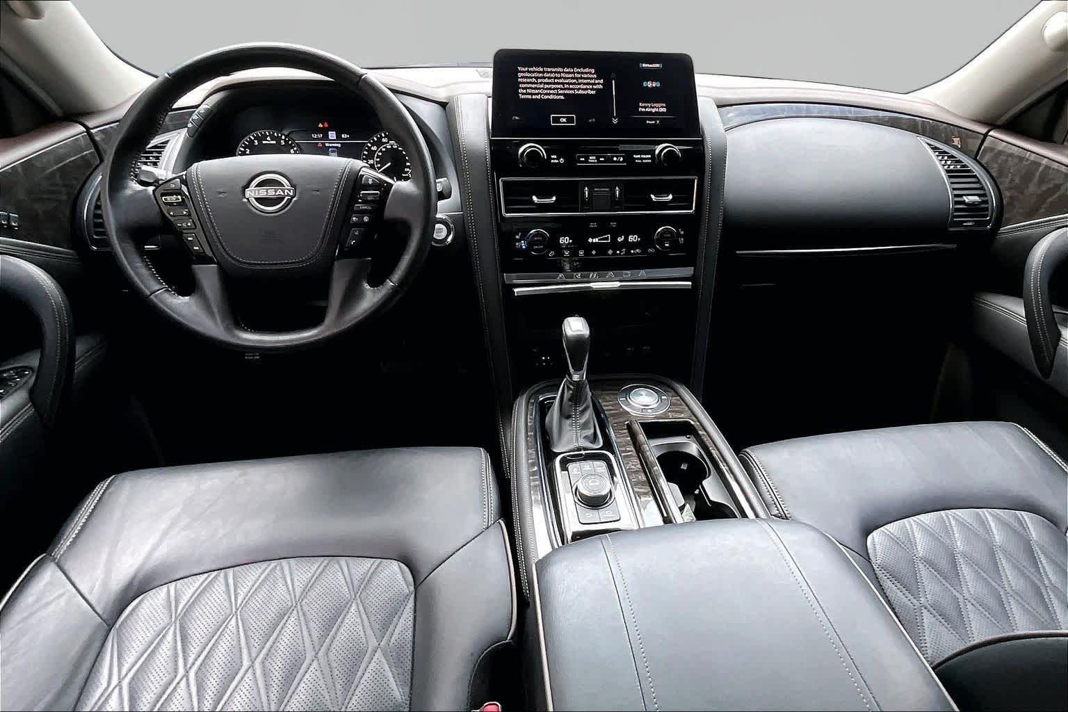 Used 2024 Super Black Nissan Platinum image 16