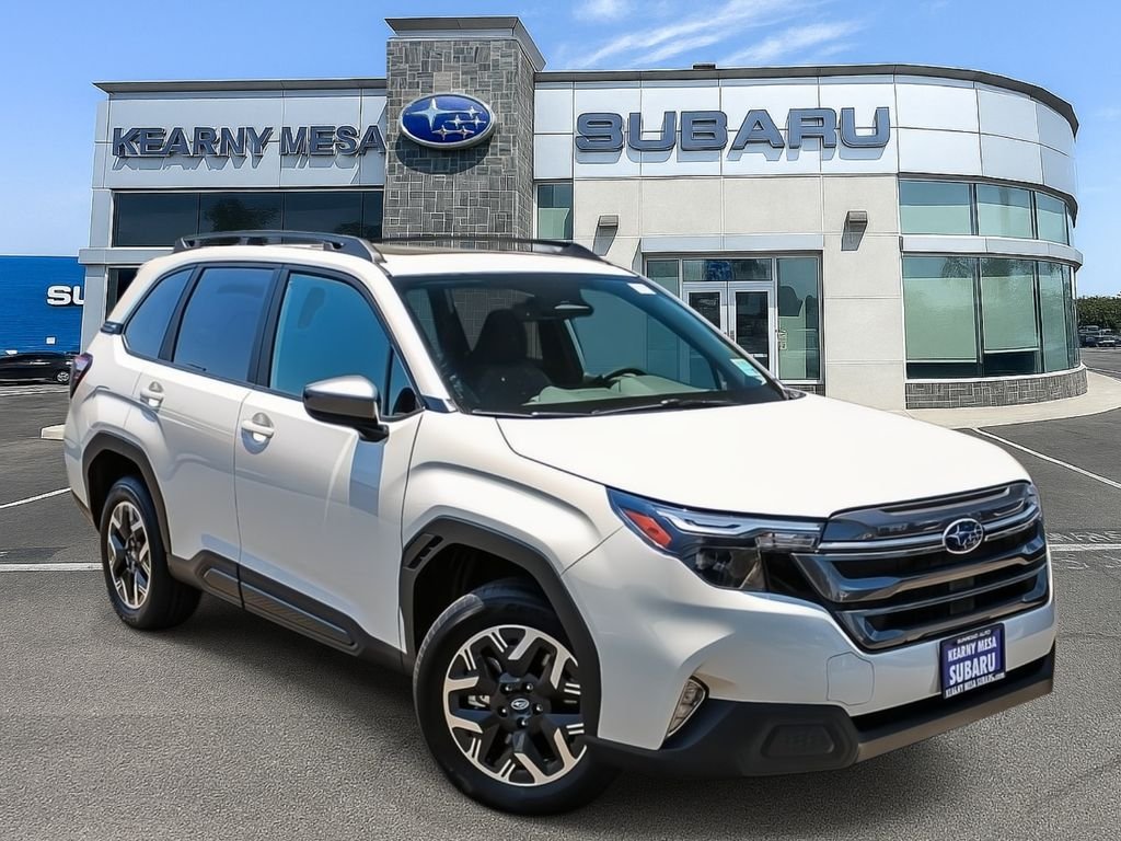 New 2026 CRYSTAL WHITE PEARL Subaru Premium image 1