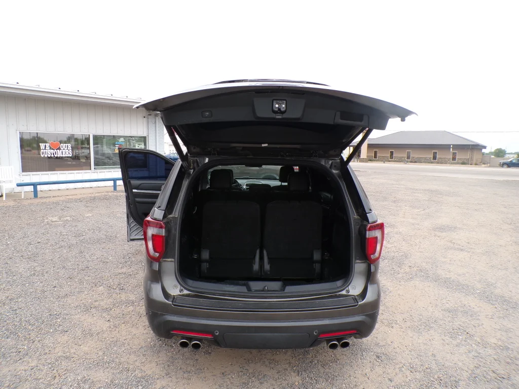 Used 2018 Magnetic Metallic Ford Sport image 19