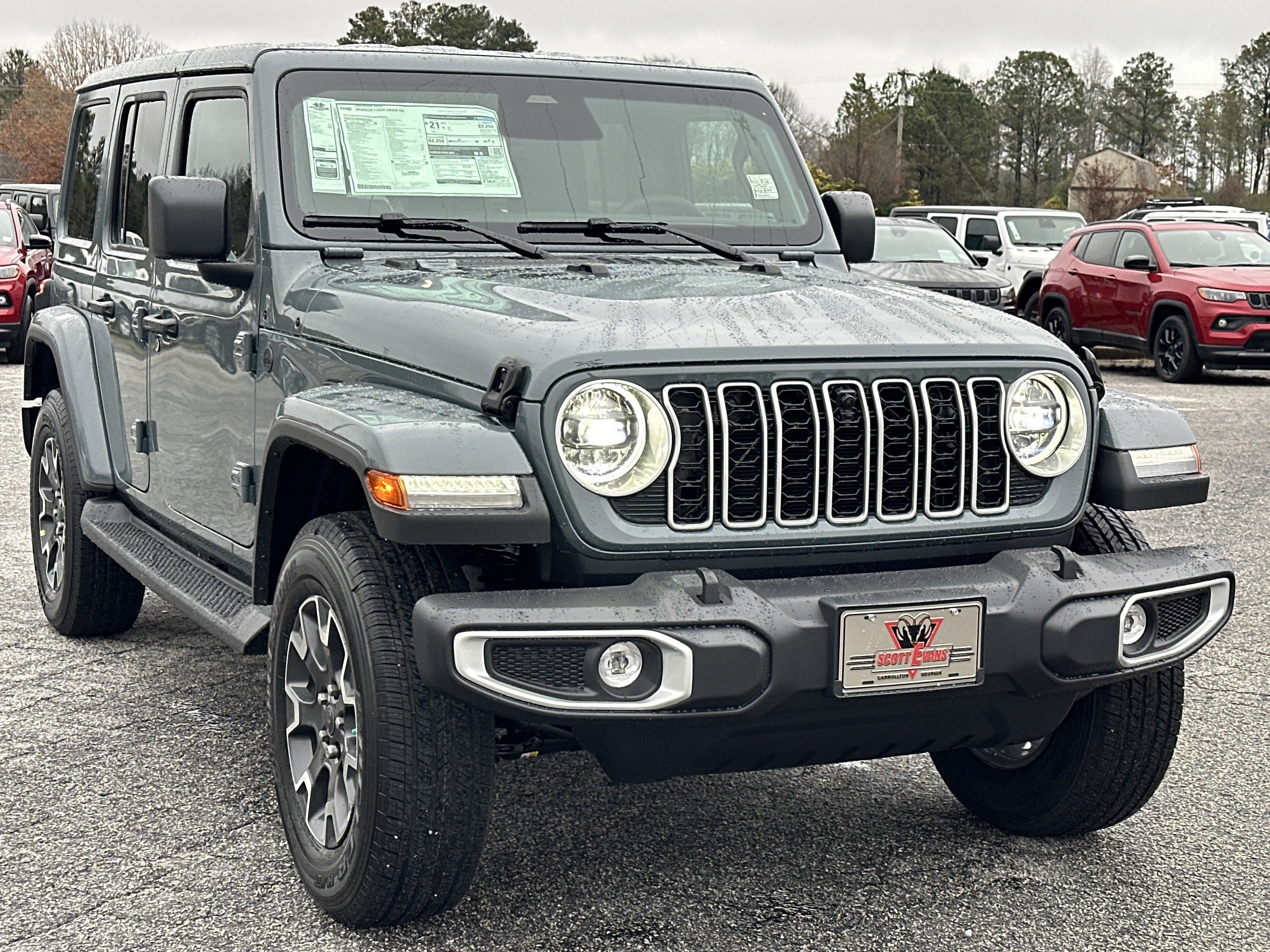 New 2026 Anvil Clear-Coat Exterior Paint Jeep Sahara image 2