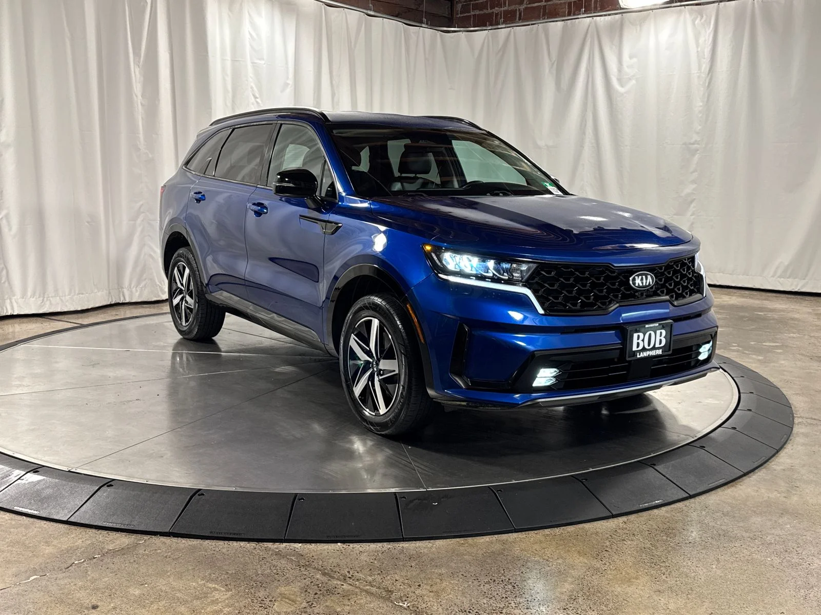Certified Used 2021 Blue Kia EX image 10
