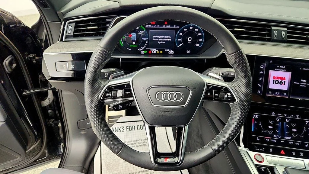 Used 2024 Mythos Black Metallic Audi quattro Premium Plus w/ 19.2 kW Charger & Trailer Hitch image 14