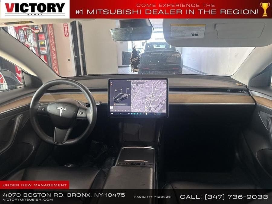 Used 2021 Black Tesla Standard Range Plus image 19