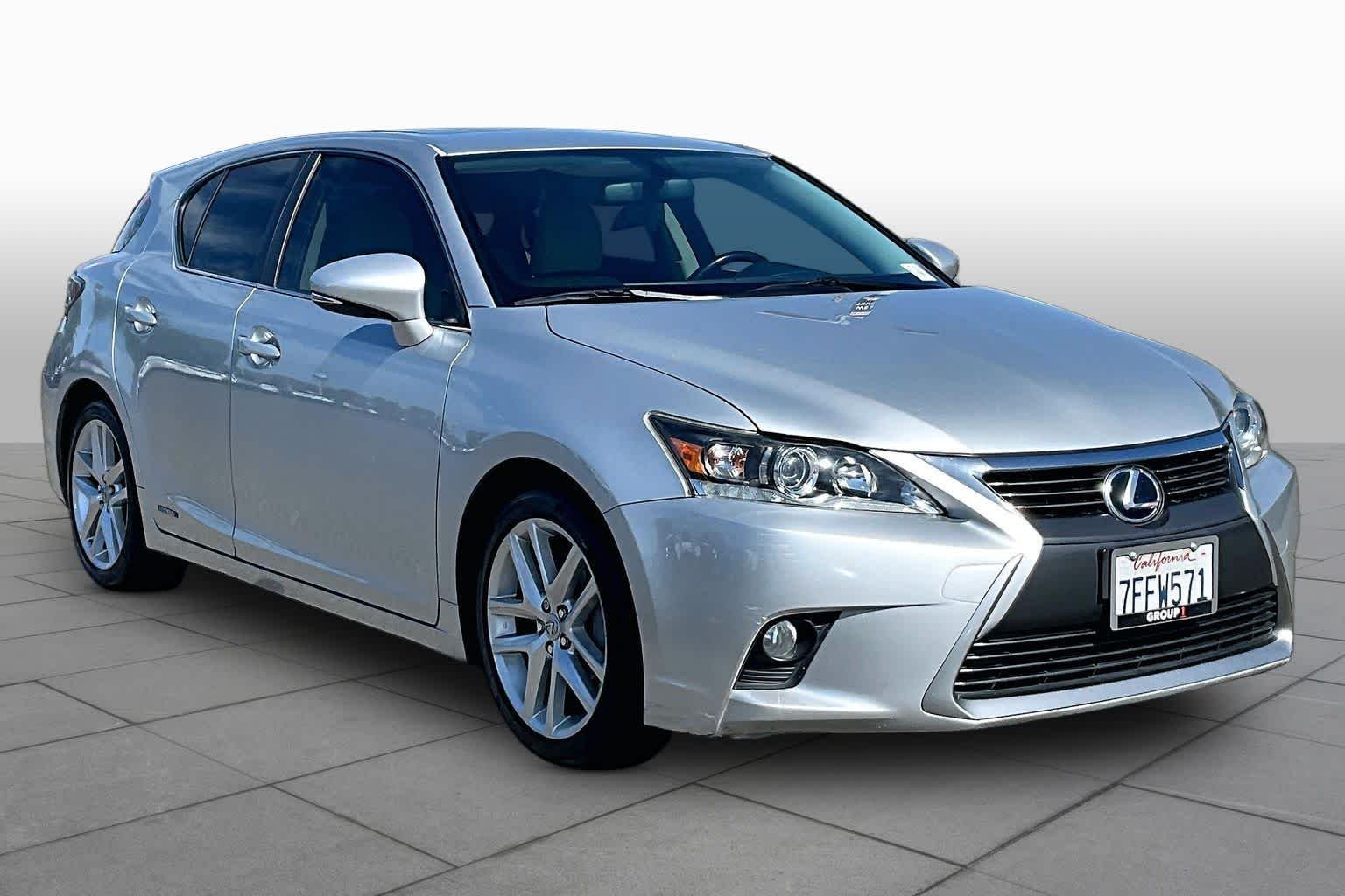 Used 2014 Silver Lining Metallic Lexus Hybrid image 2