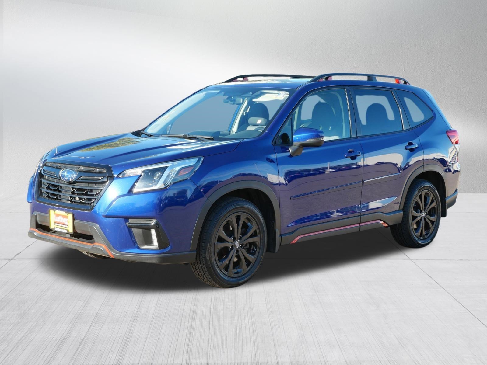 Used 2023 Sapphire Blue Pearl Subaru Sport image 3