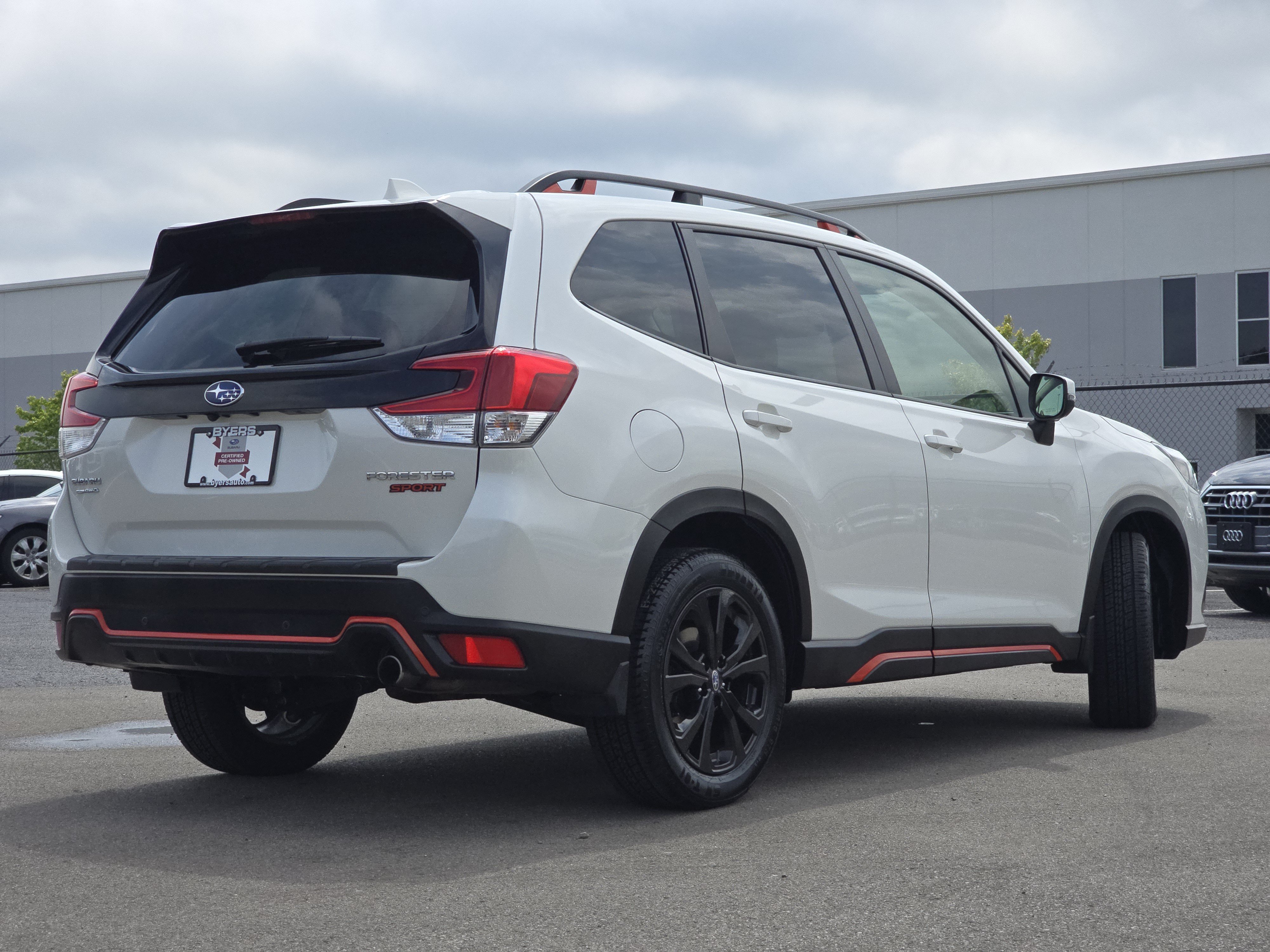 Certified Used 2022 Crystal White Pearl Subaru Sport image 7