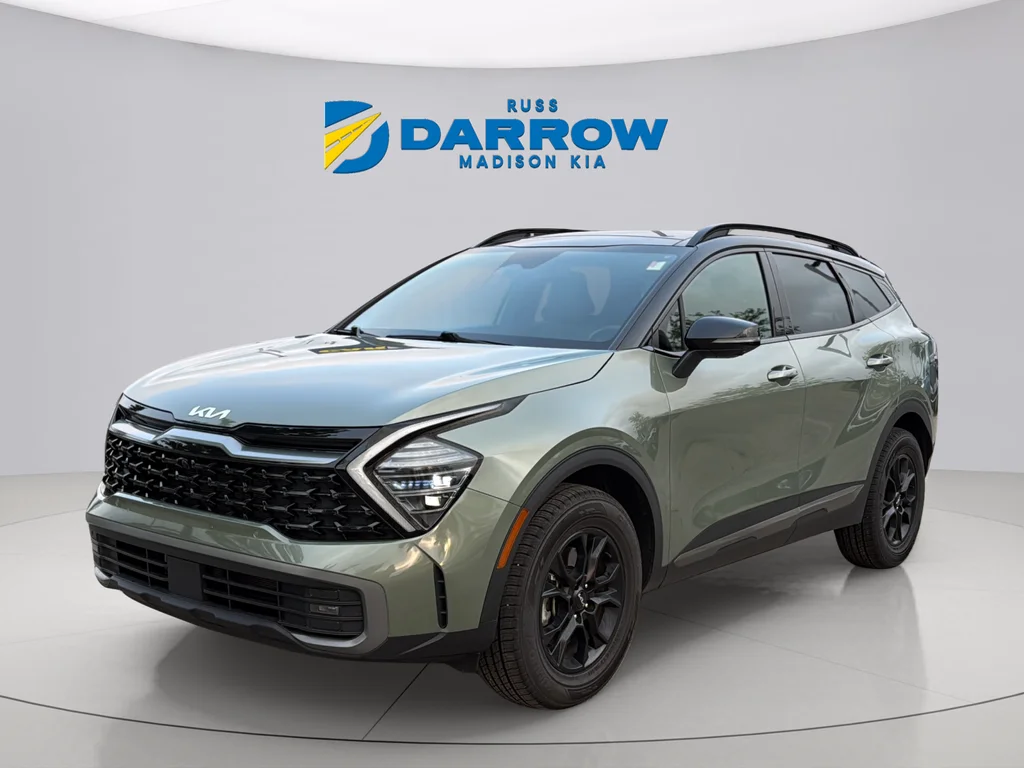 Used 2024 Jungle Green/Ebony Black Roof Kia X-Pro Prestige image 1