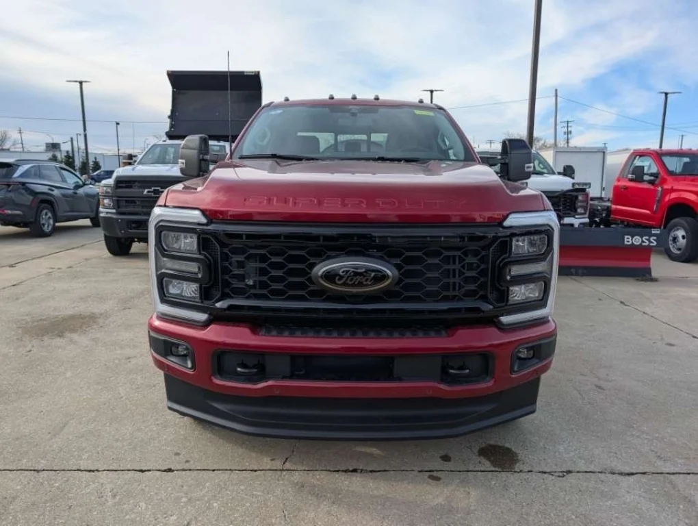 New 2026 Ruby Red Metallic Tinted Clearcoat Ford F-250® Lariat® image 2