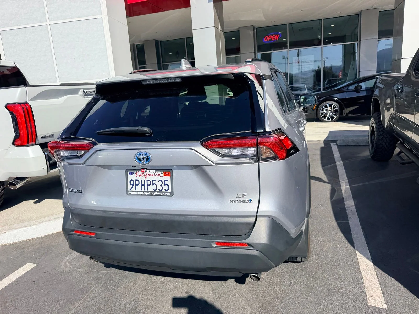 Used 2024 Silver Toyota LE image 1