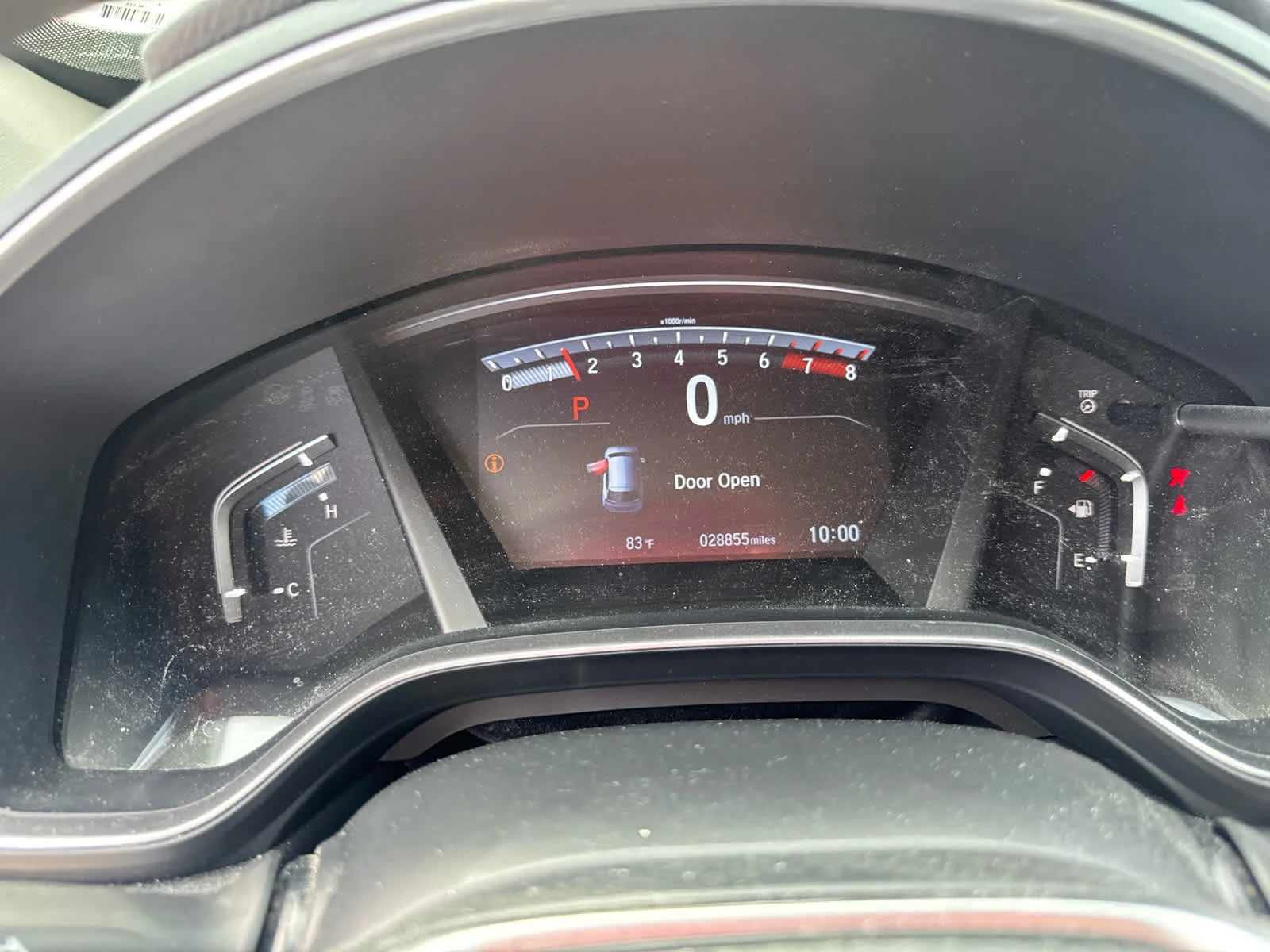 Used 2018 White Diamond Pearl Honda EX image 10
