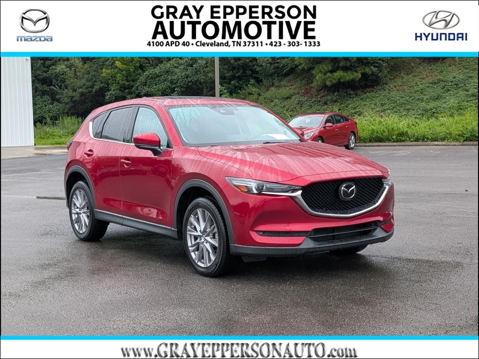 Used 2021 Soul Red Crystal Metallic Mazda Grand Touring image 1