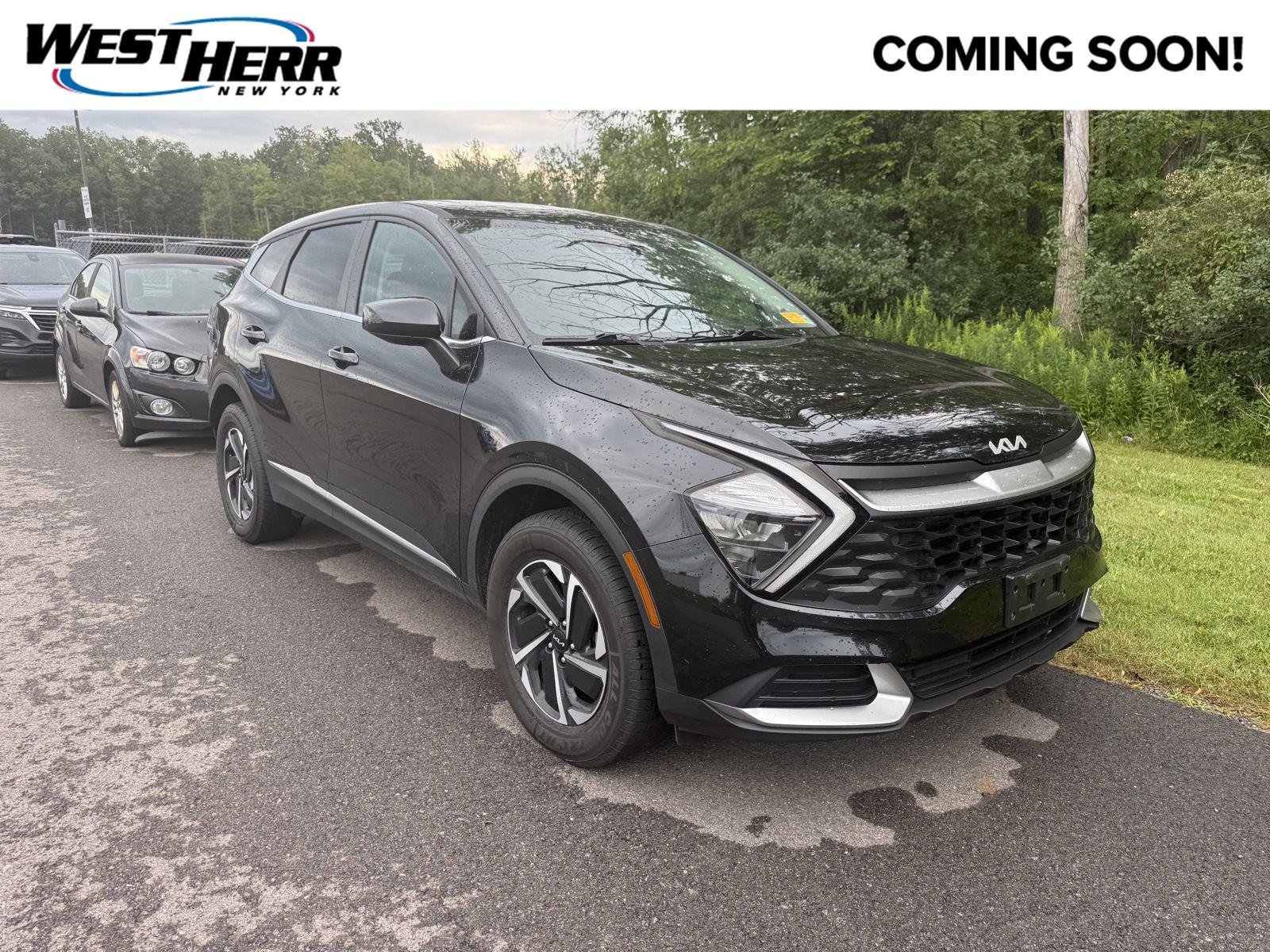Used 2023 Fusion Black Kia LX image 1