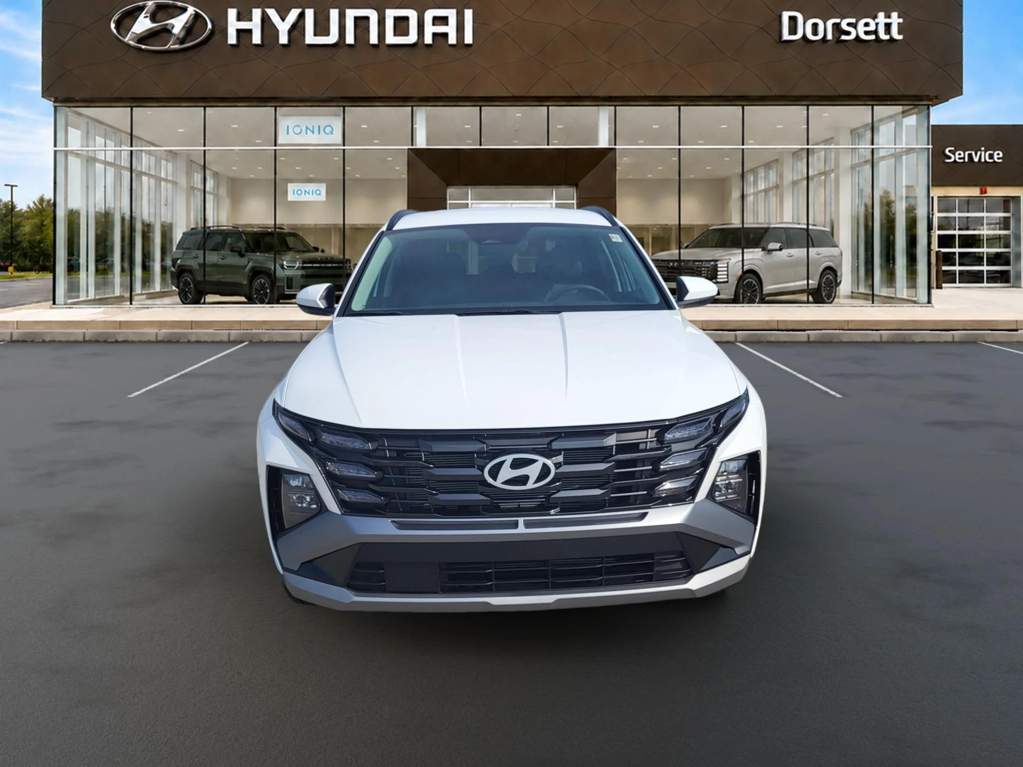 New 2026 Serenity White Pearl Hyundai SEL Plus image 2