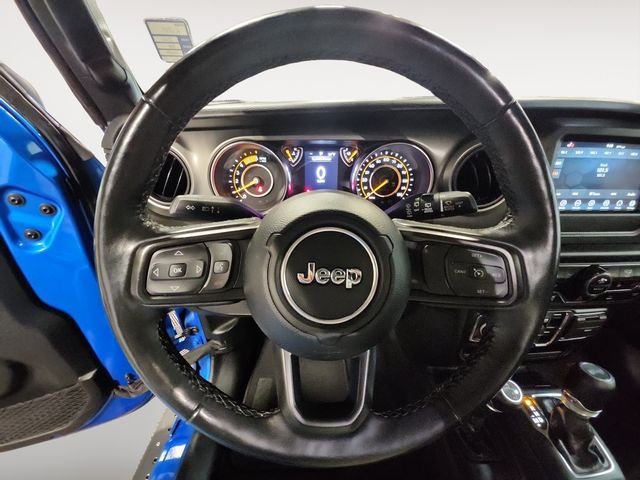 Certified Used 2022 Blue Jeep Unlimited Sport S image 12
