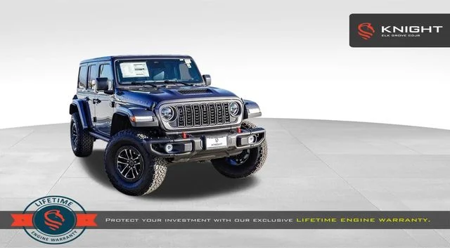 New 2026 Granite Crystal Metallic Clear-Coat Exterior Paint Jeep Rubicon X image 1
