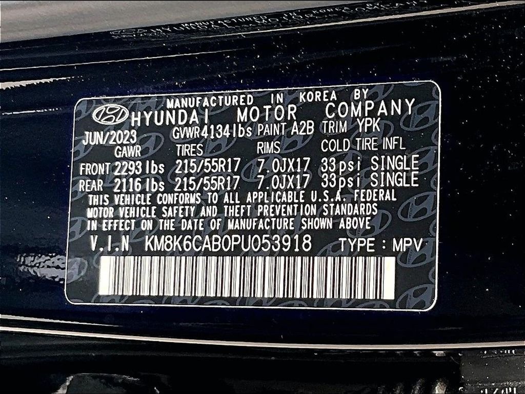Used 2023 Black Hyundai SEL image 27