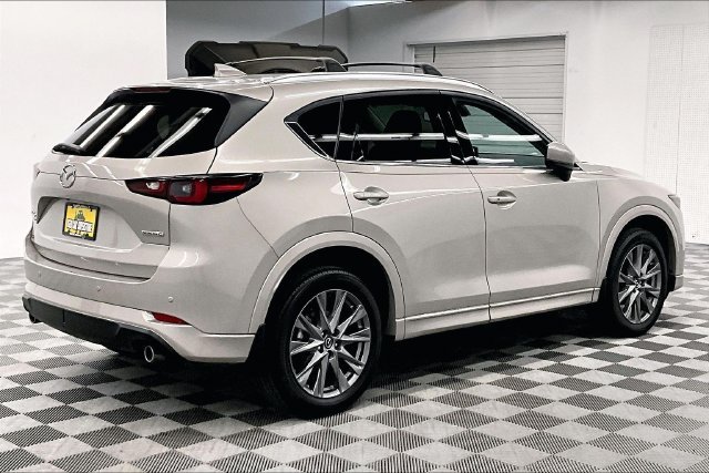 Used 2025 Platinum Quartz Metallic Mazda 2.5 S Premium Plus Package AWD-Sunroof-Adaptive Cruise-Htd Leather image 13