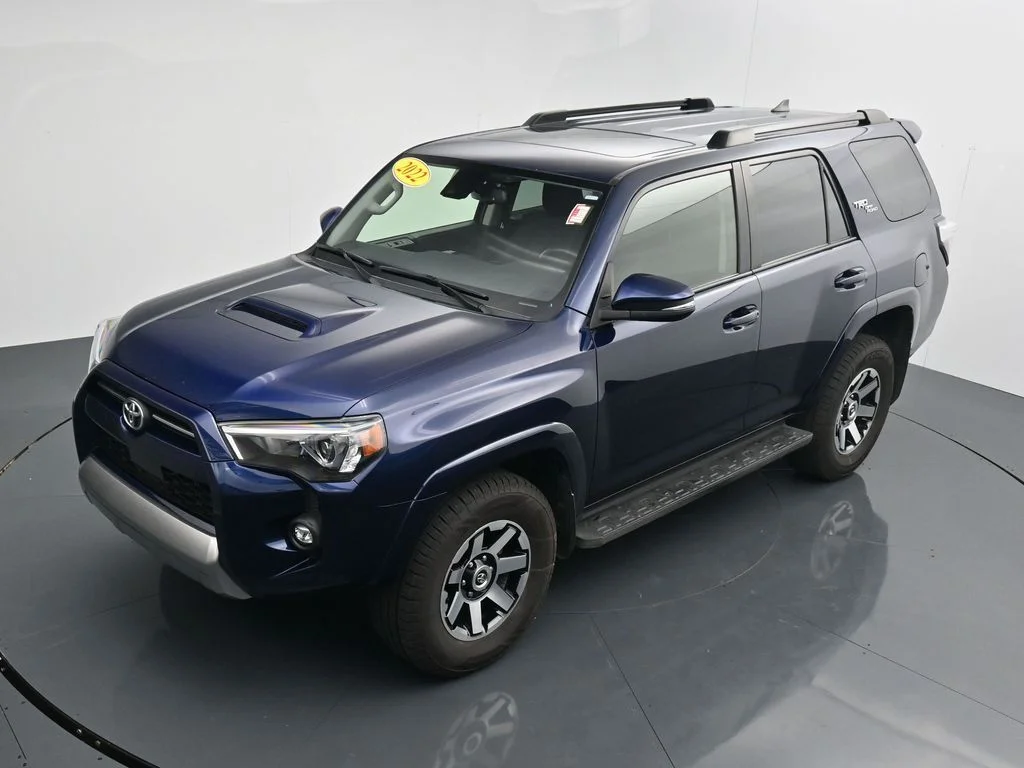 Used 2022 Blue Toyota TRD Off-Road Premium image 26