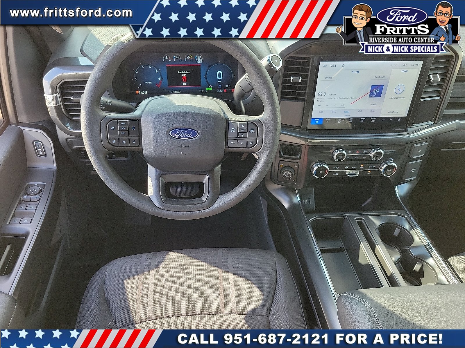 New 2026 Agate Black Metallic Ford STX® image 4