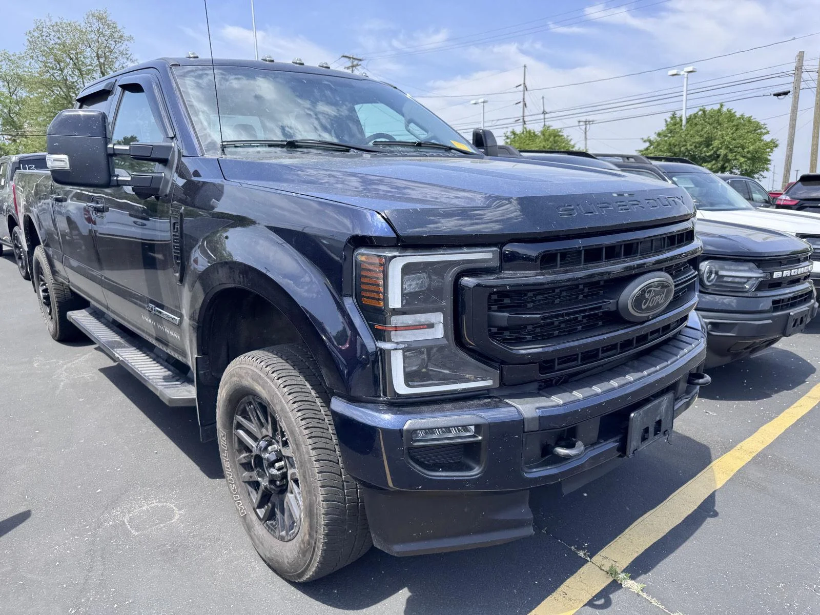 Used 2021 Antimatter Blue Ford LARIAT image 3