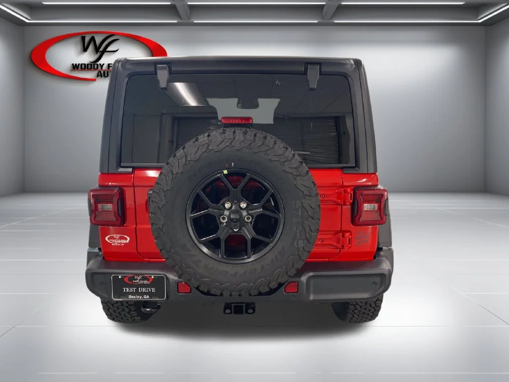 New 2027 Firecracker Red Clear-Coat Exterior Paint Jeep Sport image 7