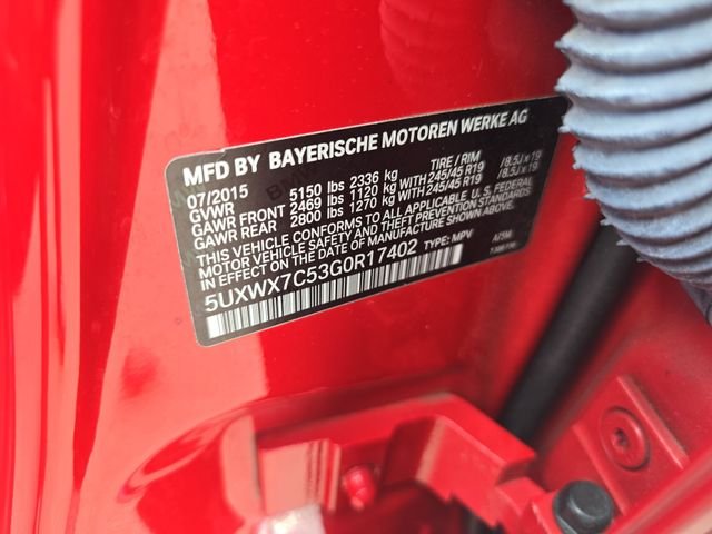 Used 2016 Red BMW xDrive35i image 38