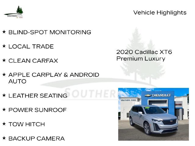 Used 2020 Silver Cadillac Premium Luxury image 8