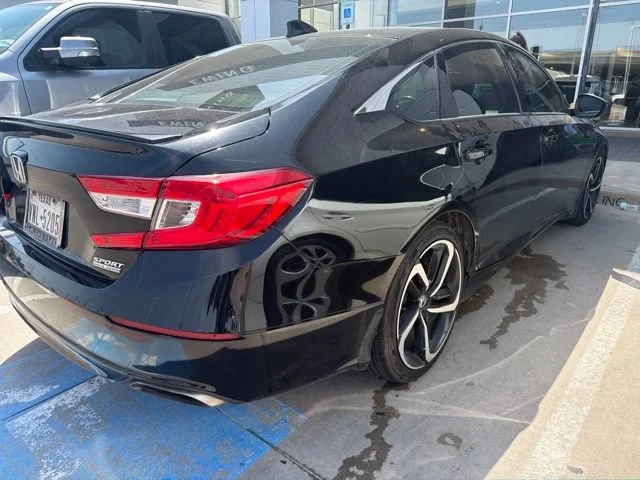 Used 2021 Black Honda Sport Special Edition image 3
