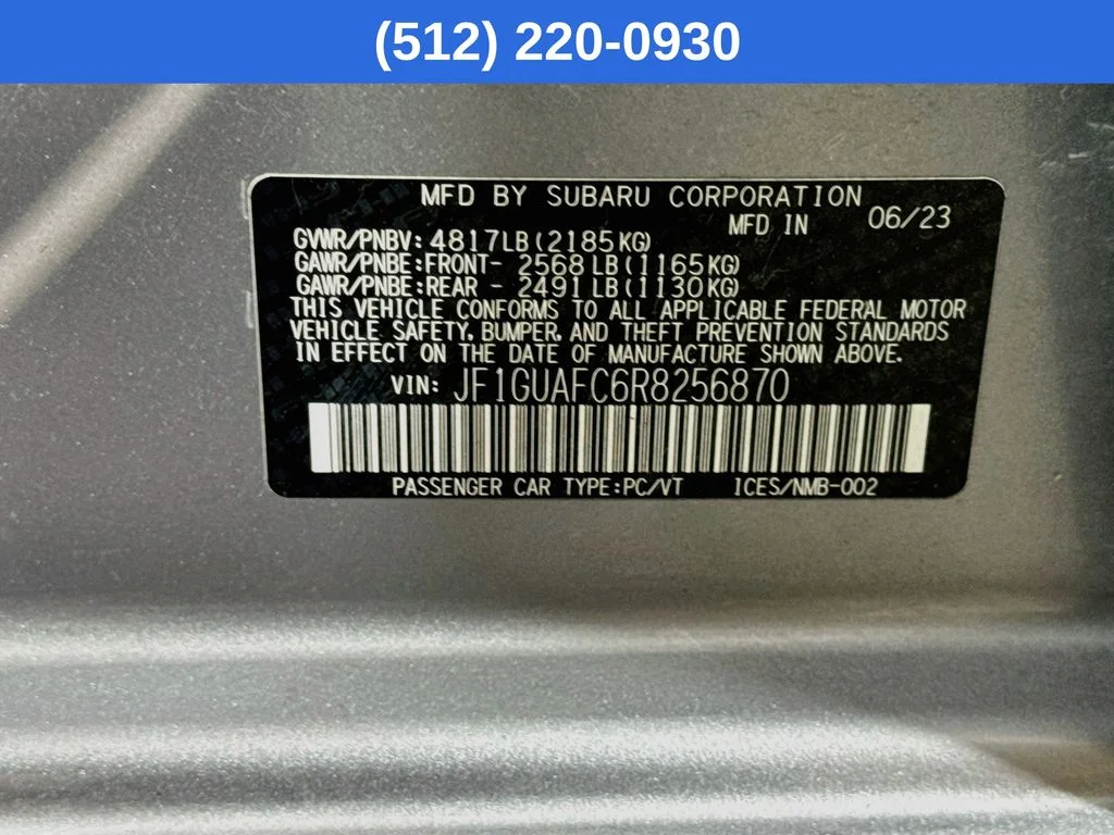 Certified Used 2024 Silver Subaru Sport image 41