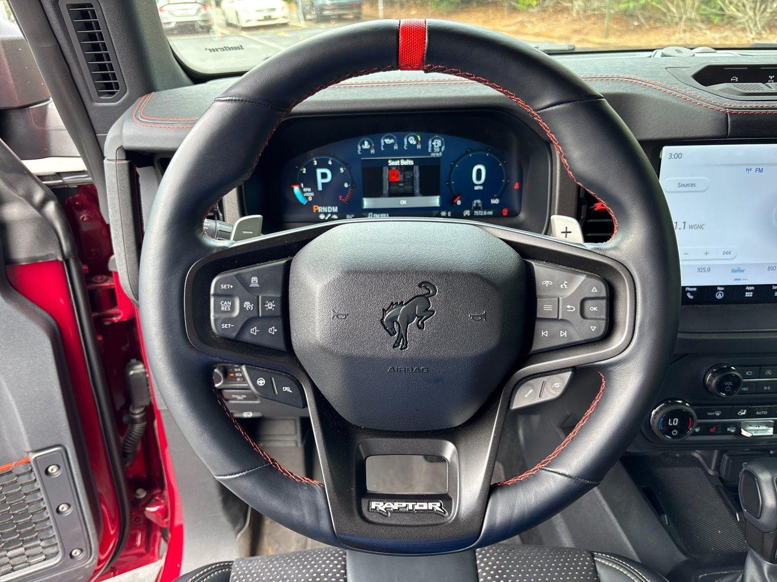 Used 2025 Ruby Red Metallic Tinted Clearcoat Ford Raptor image 18