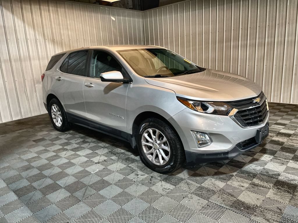 Used 2021 Chevrolet Equinox LT with VIN 3GNAXUEV1MS154198 for sale in Lockport, NY