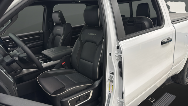 Used 2025 Bright White Clearcoat Ram Laramie image 9