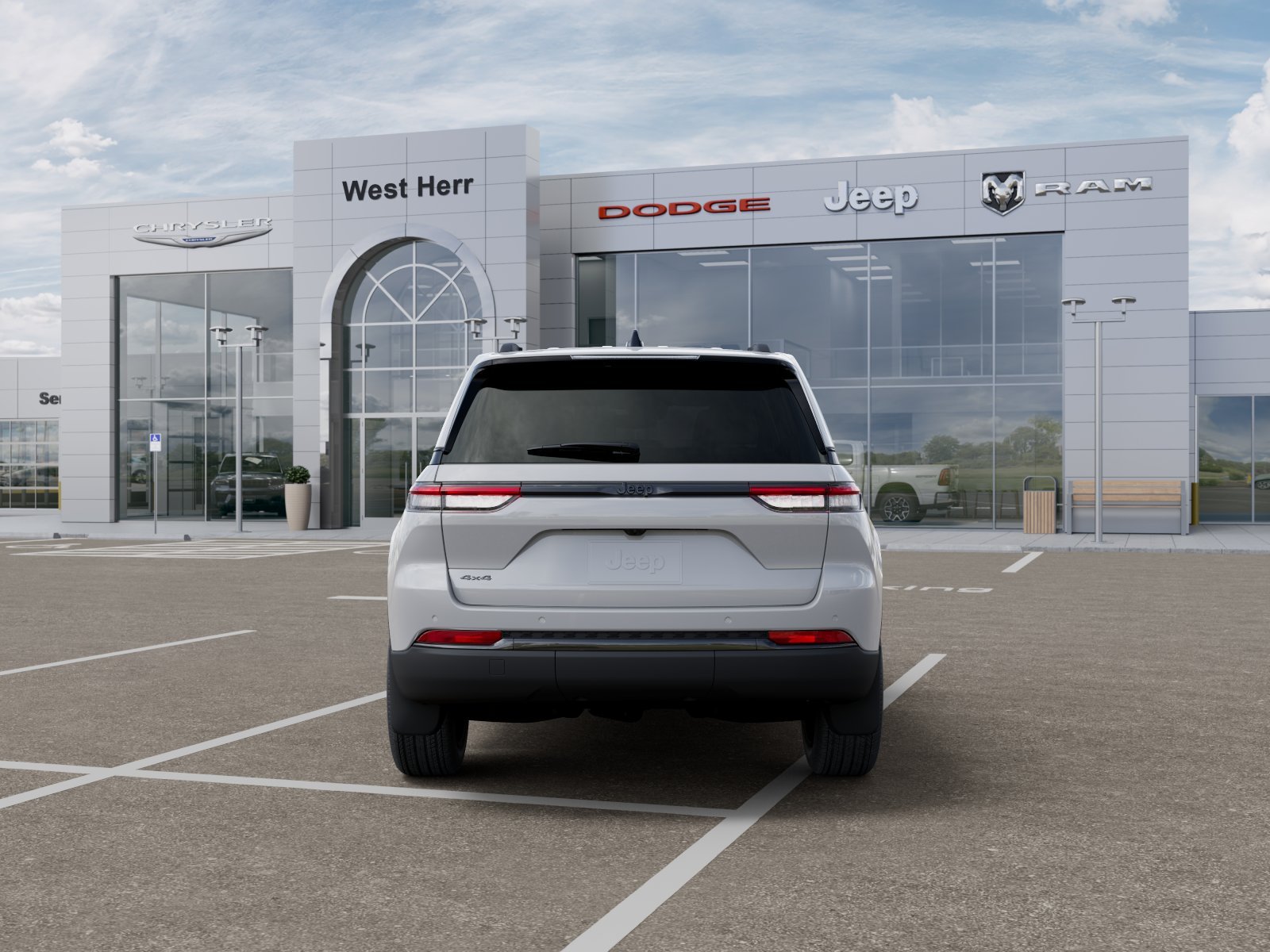New 2025 Bright White Clear-Coat Exterior Paint Jeep  image 19