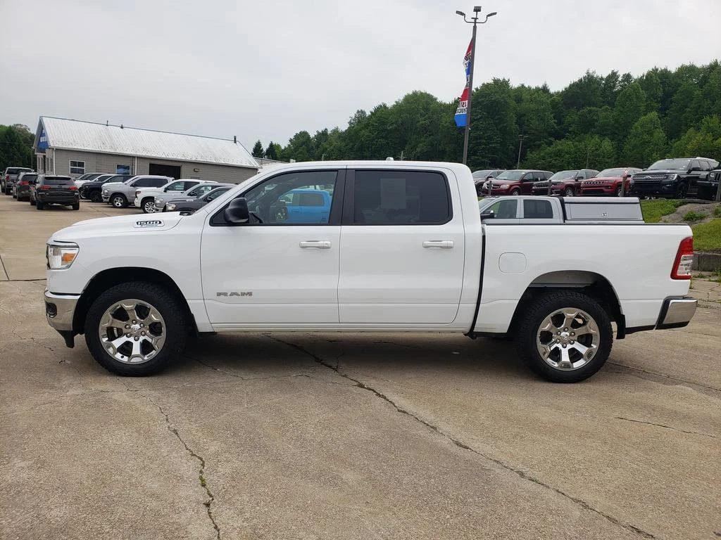 Used 2022 Bright White Clearcoat Ram Big Horn image 7