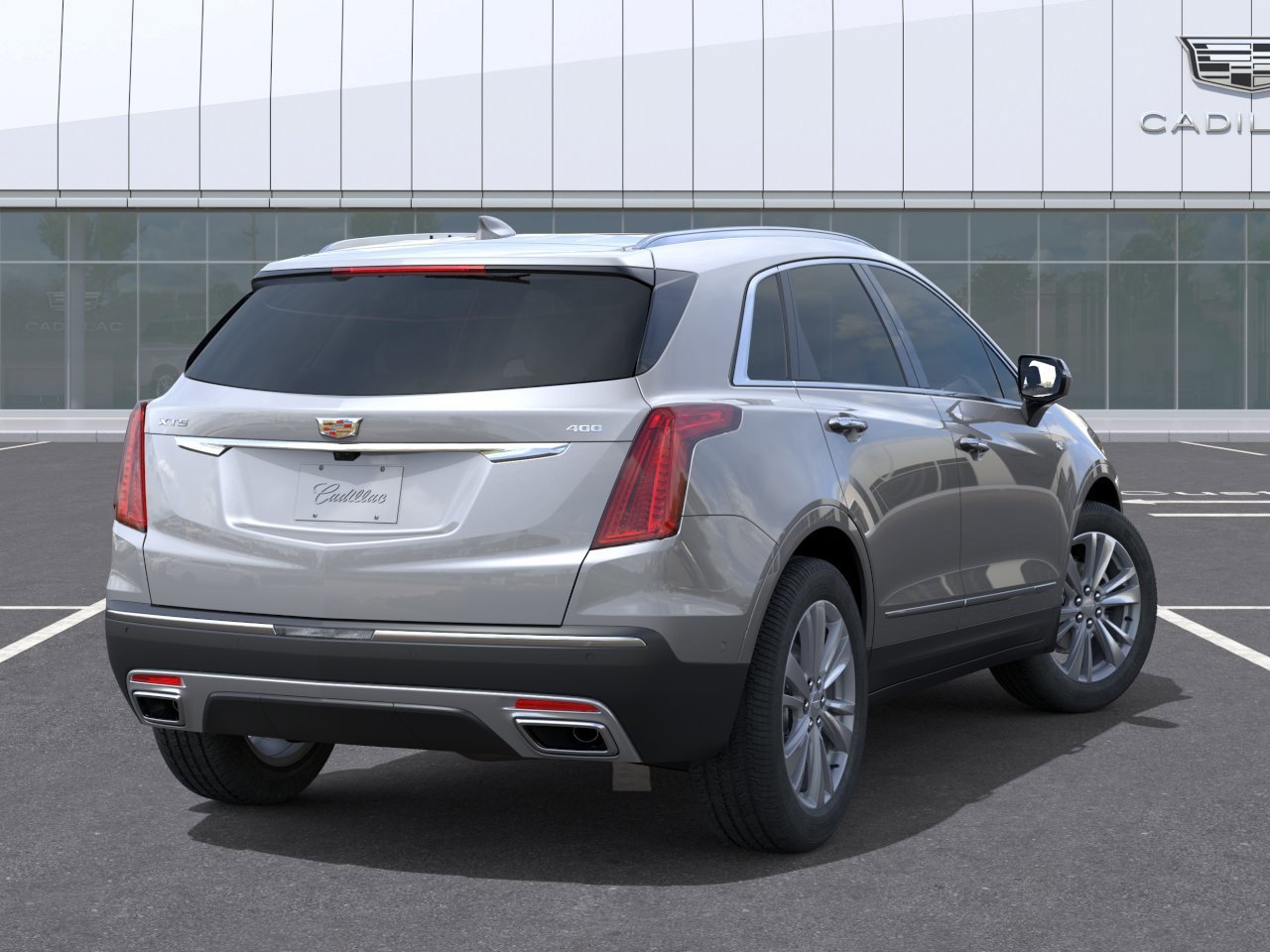 New 2025 Argent Silver Metallic Cadillac Premium Luxury image 4