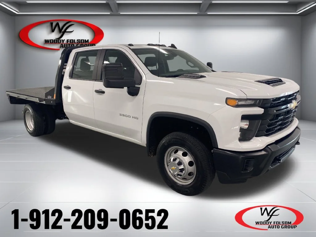 Used 2025 Summit White Chevrolet Work Truck image 1